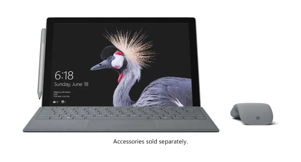سرفیس پرو 5 استوک Surface Pro 5 Core i7-7660U/16GB/512GB/Intel Iris Plus 640