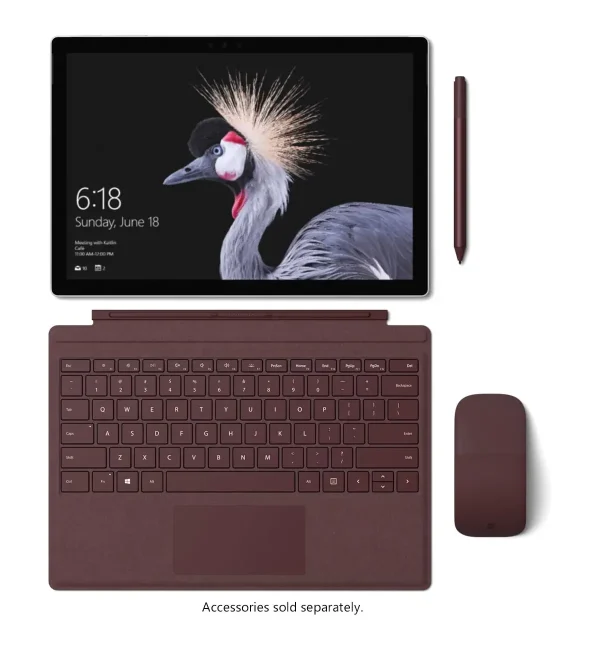 سرفیس پرو 5 استوک Surface Pro 5 i7-7660U/8GB/256GB/Intel Iris Plus 640