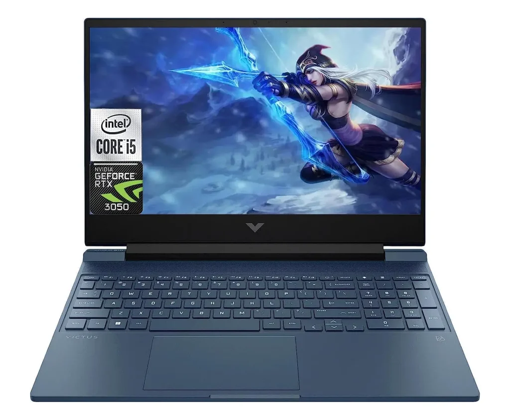 لپ تاپ اچ پی HP Victus Gaming 15-Fa 1093dx Core i5-13420H/8 GB/512 GB/6GB NVIDIA RTX 3050