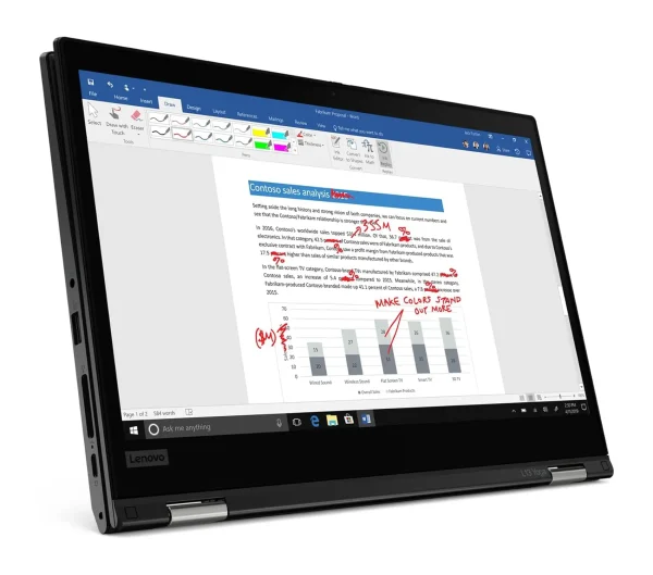 لپ تاپ Lenovo Thinkpad L13 Yoga Gen 2 Core i5-1135G7/16 GB/512 GB Intel Iris