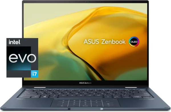 لپ تاپ ایسوس Asus ZenBook Flip UP3404Va i7-1360P/16 GB/512 GB/Intel Iris Xe