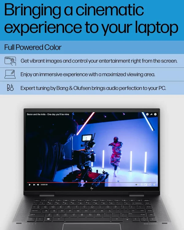 لپ تاپ اچ پی HP Envy X360 Core Ryzen 7 /16 GB /512 GB/AMD VGA