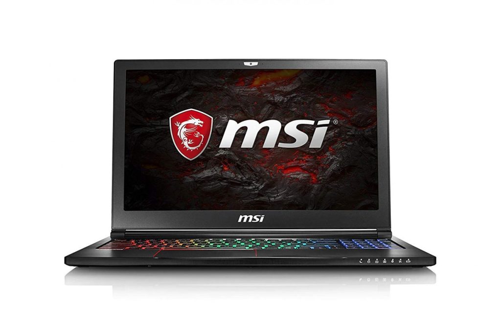 لپ تاپ استوک گیمینگ ام اس آی MSI GS63VR MS-16K2 صفحه 15.6اینچ پردازنده Core i7 نسل هفتم گرافیک شش گیگ انویدیا GTX 1060