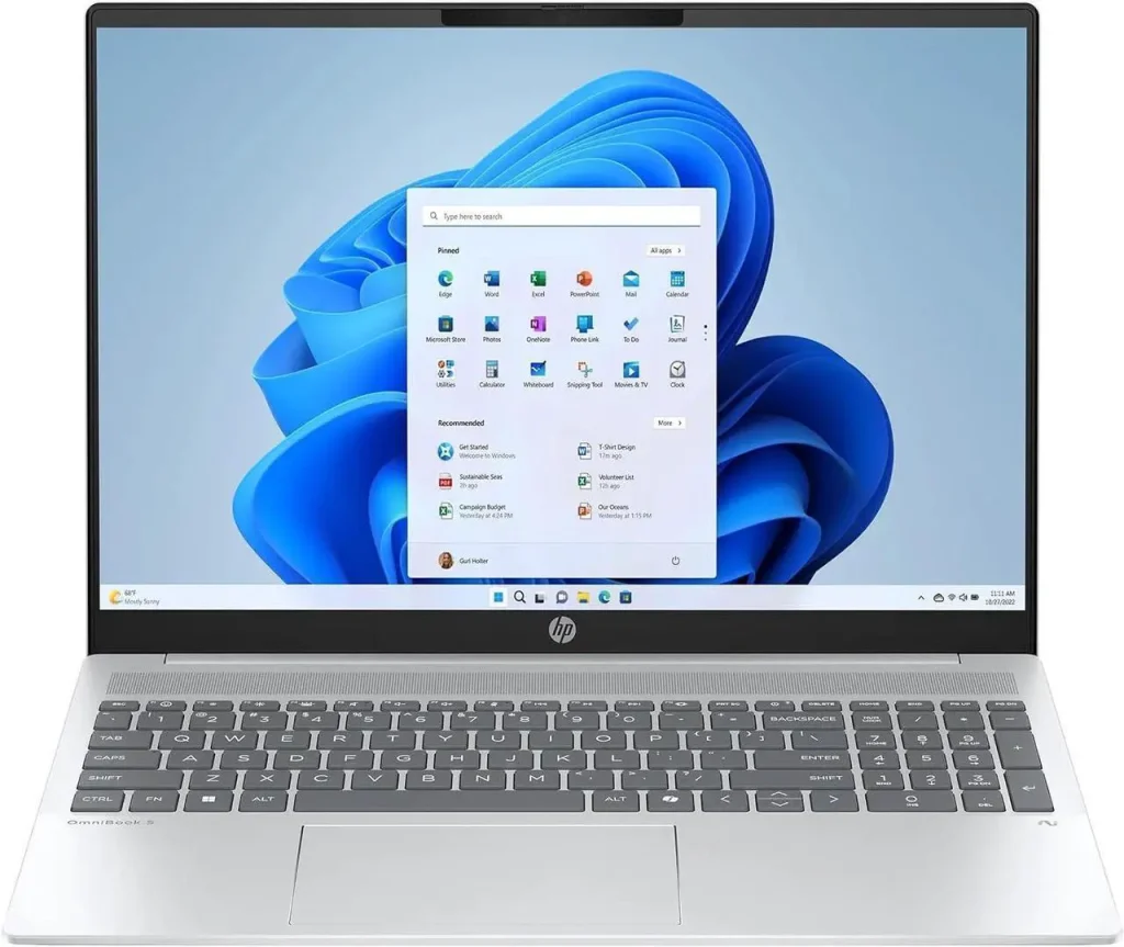 لپ تاپ استوک اچ پی HP OmniBook 5 Ryzen 7-3500U /16 GB /512 GB /AMD Radeon