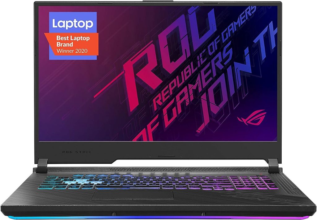 لپ تاپ  گیمینگ ایسوس مدل ASUS ROG STRIX G17 G712LW i7-10750H/16GB/ 512GB/8GB Nvidia RTX 2070