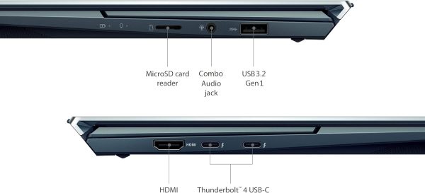 لپ تاپ زنبوک ایسوس مدل ASUS Zenbook Duo 14 UX482E Core i7-1165G7/16GB/ 512GB/Intel Iris XE