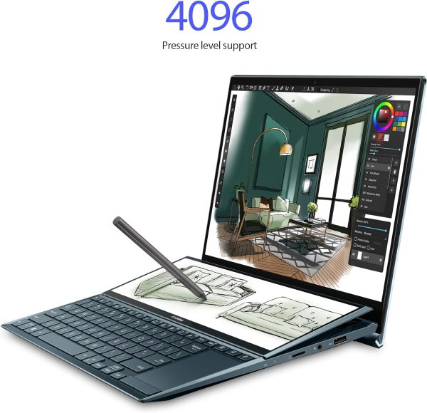 لپ تاپ زنبوک ایسوس مدل ASUS Zenbook Duo 14 UX482E Core i7-1165G7/16GB/ 512GB/Intel Iris XE