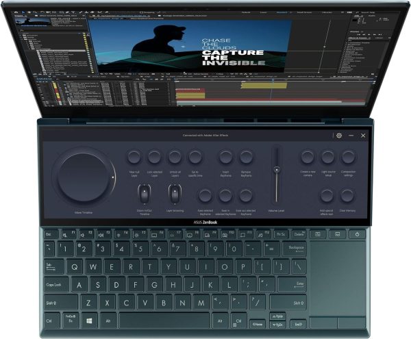 لپ تاپ زنبوک ایسوس مدل ASUS Zenbook Duo 14 UX482E Core i7-1165G7/16GB/ 512GB/Intel Iris XE