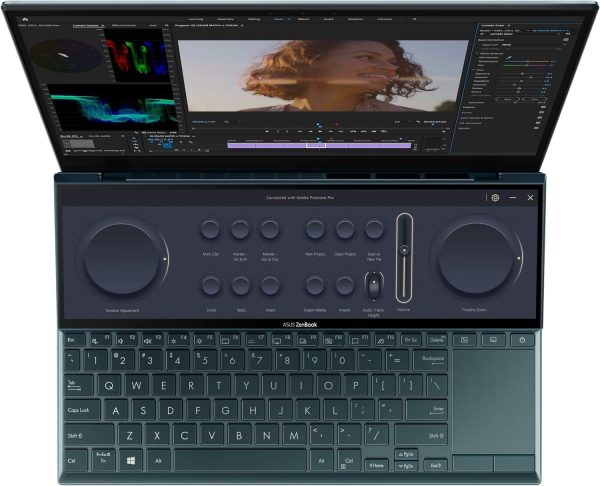 لپ تاپ زنبوک ایسوس مدل ASUS Zenbook Duo 14 UX482E Core i7-1165G7/16GB/ 512GB/Intel Iris XE