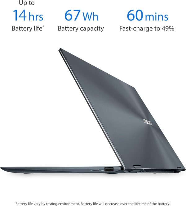 لپ تاپ زنبوک ایسوس مدل ASUS Zenbook Flip 13 Core i5-1135G7/8GB/ 512GB/Intel Iris XE