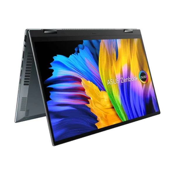 لپ تاپ زنبوک ایسوس مدل ASUS Zenbook Flip 14 Core i5-1135G7/8GB/ 256GB/Intel Iris XE