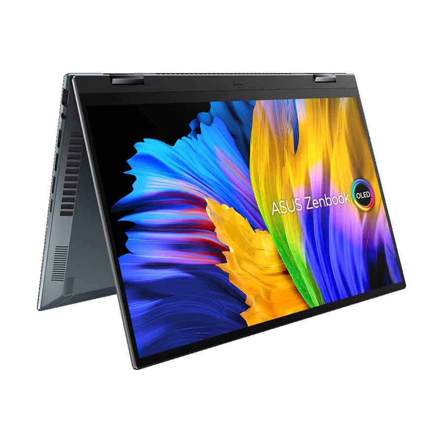 لپ تاپ زنبوک ایسوس مدل ASUS Zenbook Flip 14 Core i5-1135G7/8GB/ 256GB/Intel Iris XE