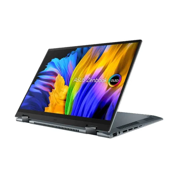 لپ تاپ زنبوک ایسوس مدل ASUS Zenbook Flip 14 Core i5-1135G7/8GB/ 256GB/Intel Iris XE