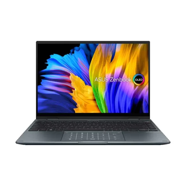 لپ تاپ زنبوک ایسوس مدل ASUS Zenbook Flip 14 Core i5-1135G7/8GB/ 256GB/Intel Iris XE