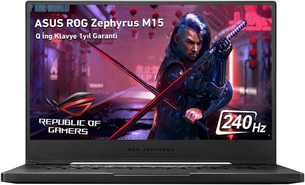 لپ تاپ  گیمینگ ایسوس مدل Asus ROG Zephyrus M15 GU502LW i7-10750H/16GB/ 1TB/8GB Nvidia GTX 1650Ti