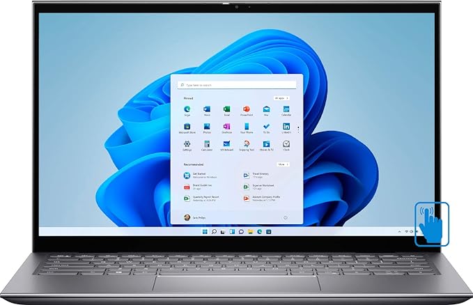 لپ تاپ استوک اروپایی دل اینسپایرون Dell Inspiron 5410 Core i5-1155G7/8GB/ 512GB/Intel Iris XE