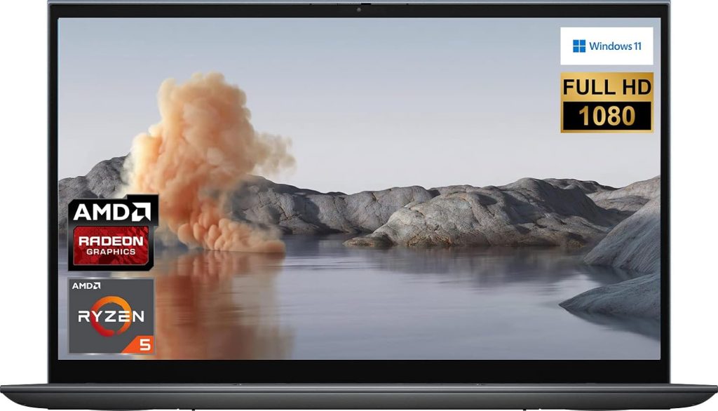 لپ تاپ استوک اروپایی دل اینسپایرون Dell Inspiron 7415 Ryzen 5-5500U/8GB/ 256GB/512MB AMD