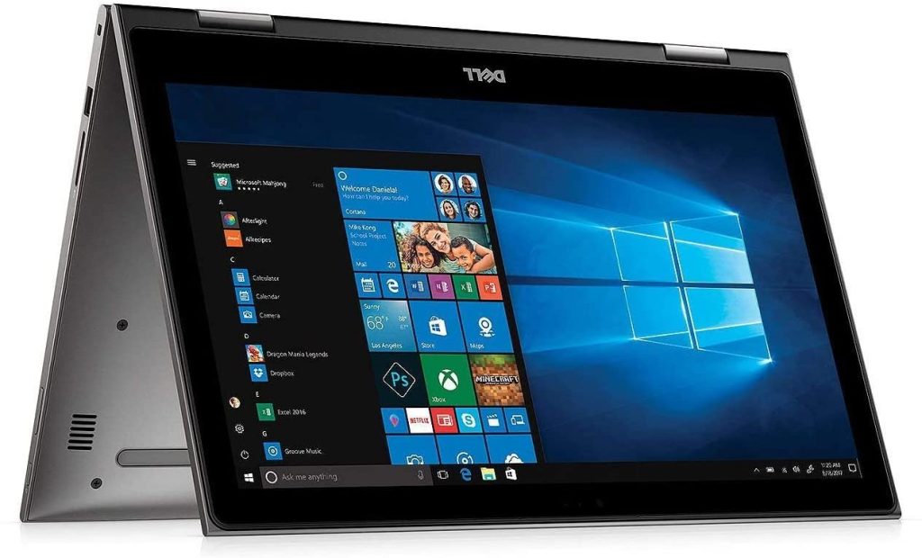 لپ تاپ دل اینسپایرون Dell Inspiron 7573 صفحه لمسی 15.6 اینچی 360 درجه پردازنده Core i7 نسل هشتم گرافیک دو گیگ انویدیا جیفورس MX130