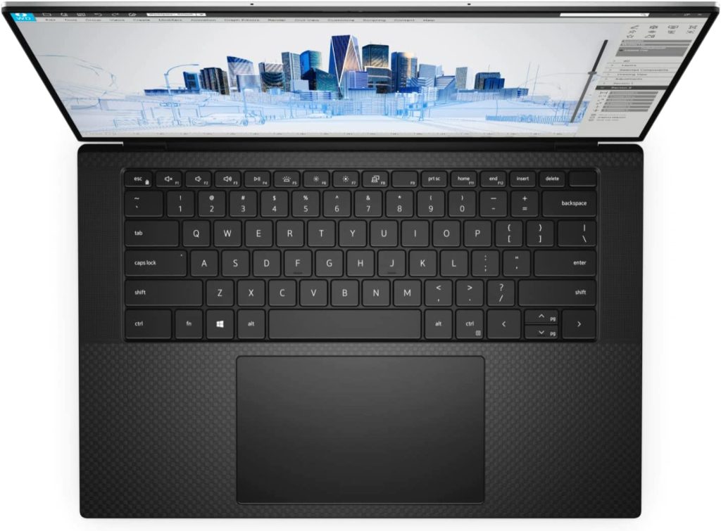 لپ تاپ استوک Dell Precision 5560 پردازنده Core i9 نسل یازدهم گرافیک چهار گیگ انویدیا کوادرو
