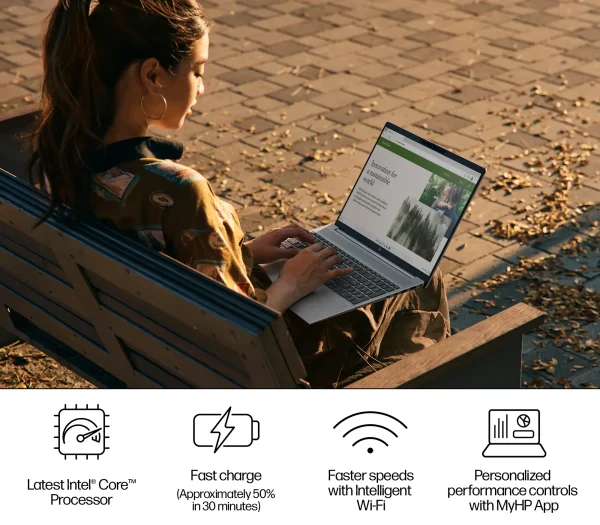 لپ تاپ اچ پی HP Pavilion Plus 16 Core i7/16GB/512GB Iris VGA