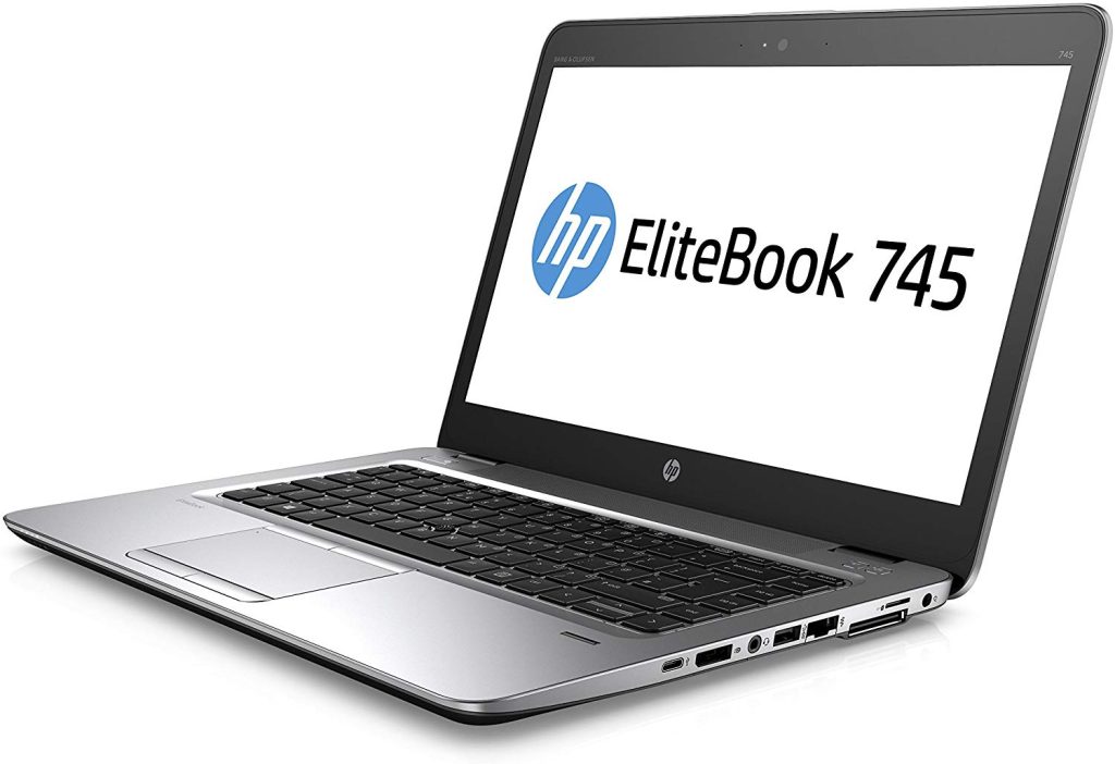 لپ تاپ اچ پی HP EliteBook 745 G4 با پردازنده AMD A8/A10/A12  گرافیک AMD R5/R7