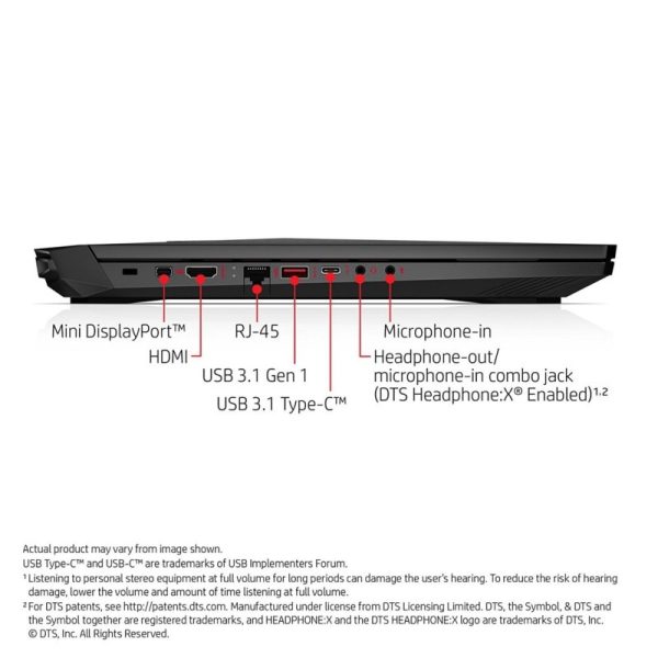 لپ تاپ اچ پی مدل HP Omen 15 i5-7300H/8GB/ 1TB/4GB Nvidia GTX 1050Ti