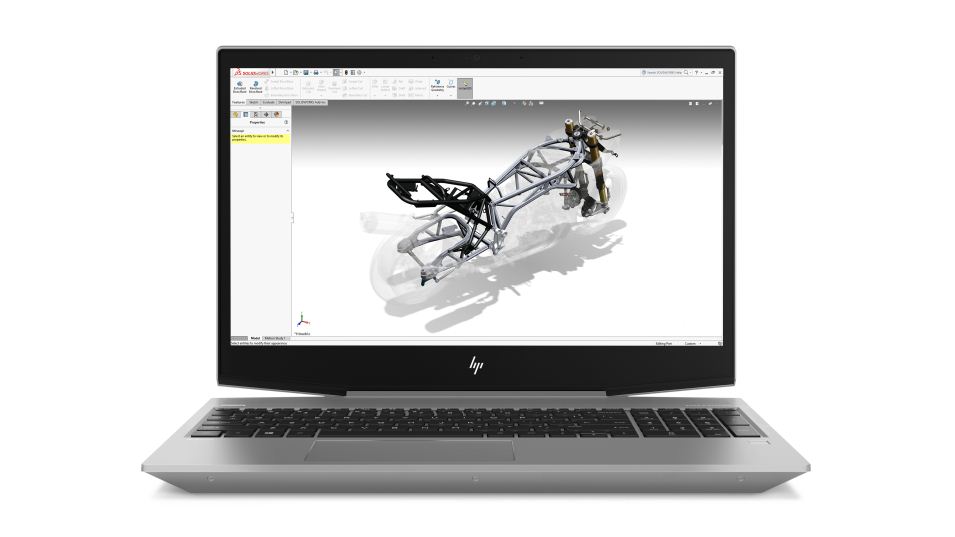 لپ تاپ استوک زدبوک HP Zbook 17 G5 i7 8850H/32 GB/512 GB/4GB NVIDIA Quadro P1000