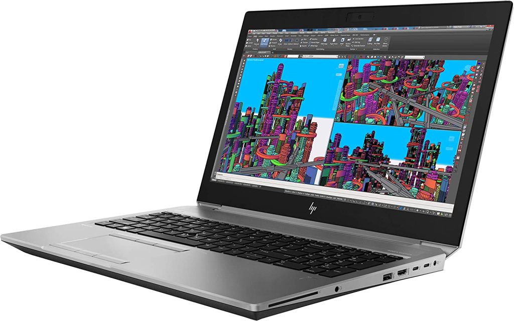 لپ تاپ استوک زدبوک HP Zbook 15 G6 Core i7-9850H/32 GB/512 GB/6GB NVIDIA RTX 3000
