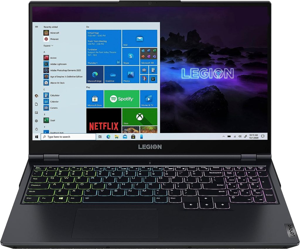 لپ تاپ  گیمینگ لنوو مدل Lenovo Legion 5 15ACH6 RYZEN7-5800H/16GB/ 512GB/4GB Nvidia RTX 3050Ti