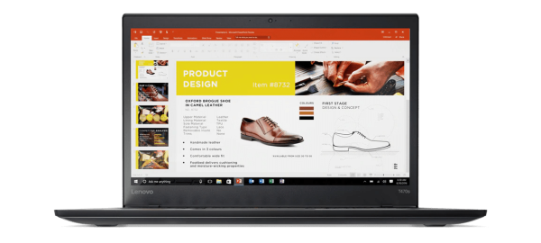 لپ تاپ استوک لمسی لنوو Lenovo ThinkPad T470 Core i5-6300U/8 GB/256 GB/Intel HD 620