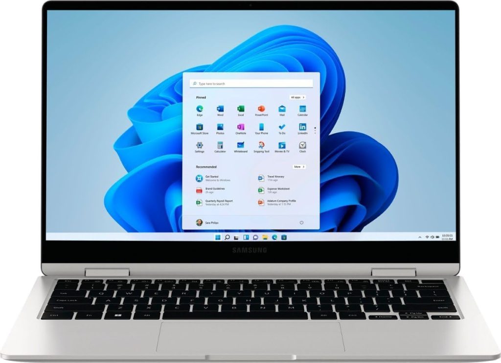 لپ تاپ سامسونگ گلکسی 2بوک 360 مدل Samsung 730QED Core i5-1235U/8GB/ 256GB/Intel Iris Xe