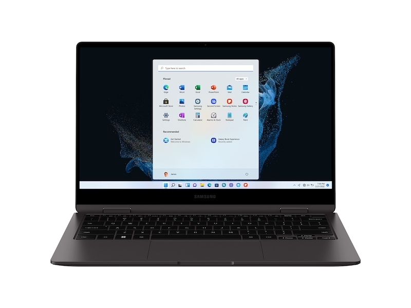 لپ تاپ سامسونگ گلکسی 2بوک 360 Samsung 730QED Core i7-1255U/16GB/ 256GB/Intel Iris XE