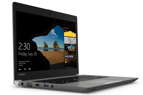 لپ تاپ استوک اروپایی توشیبا Toshiba Portege Z30-B صفحه 13.3 اینچی پردازنده Core i7 نسل پنجم گرافیک اینتل اچ دی 5500