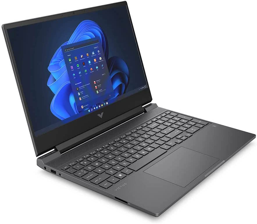 لپ تاپ گیمینگ HP Victus 15 پردازنده Ryzen 5 نسل پنجم گرافیک چهار گیگ RTX/GTX