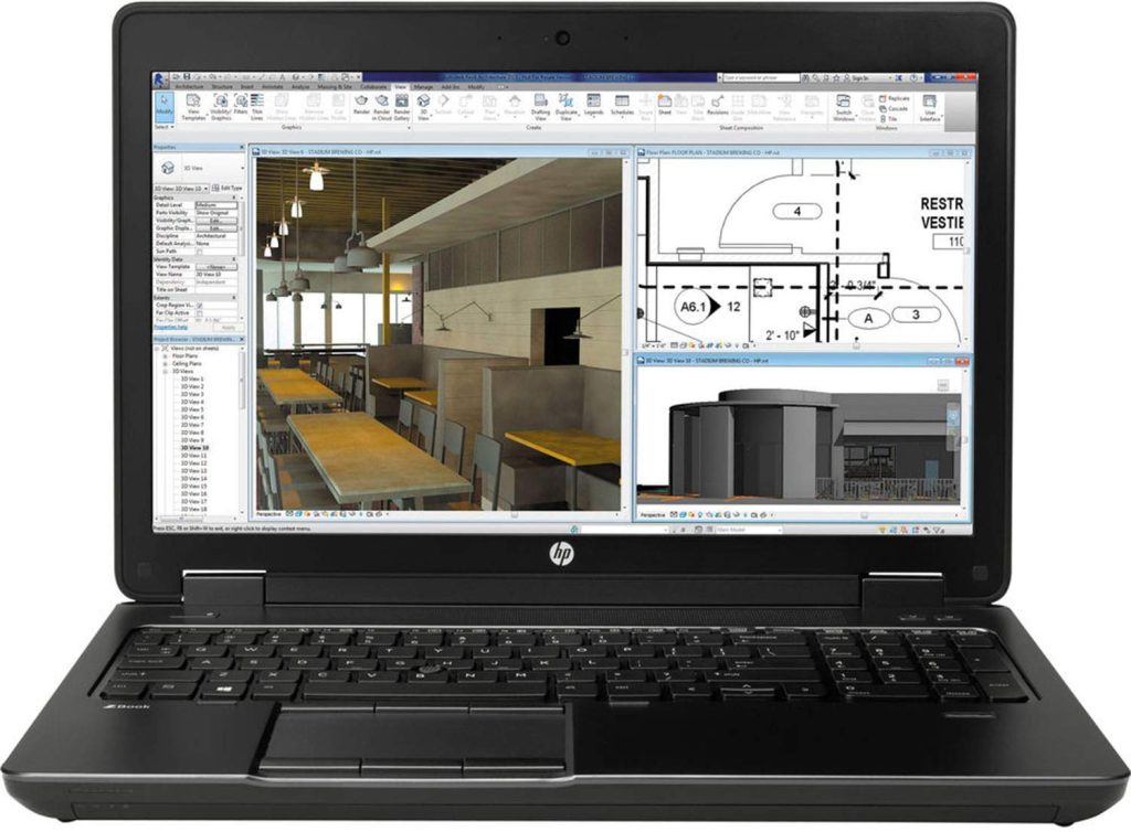 لپ تاپ اچ پی زدبوک HP Zbook 15 G2 Core i7-4810MQ/8GB/256GB /2GB NVIDIA K1100M