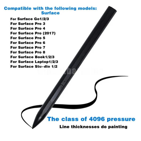 قلم سرفیس شارژی پک دار استایلوس شرکتی  Active Stylus For Surface