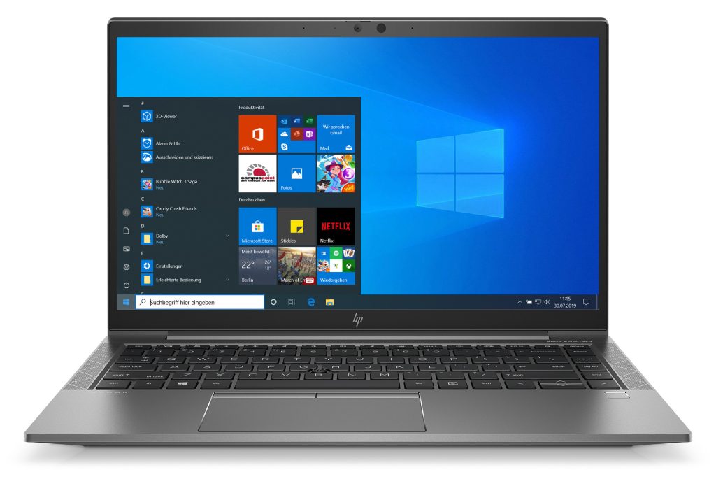 لپ تاپ استوک اچ پی HP ZBook Firefly 14 G7  Core i5-10310U /16 GB DDR4 /256 GB SSD/Intel UHD