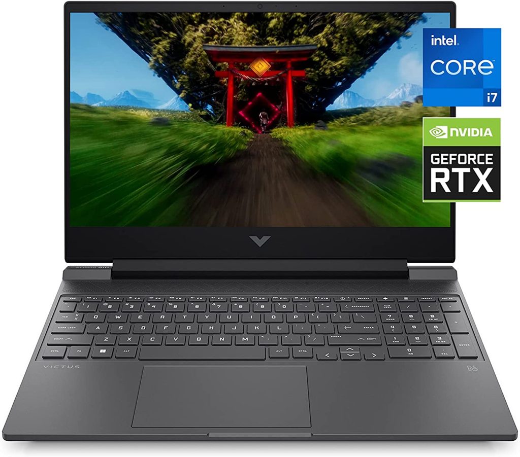 لپ تاپ گیمینگ HP Victus 15 پردازنده Core i7 نسل دوازدهم گرافیک شش/ چهار گیگ RTX