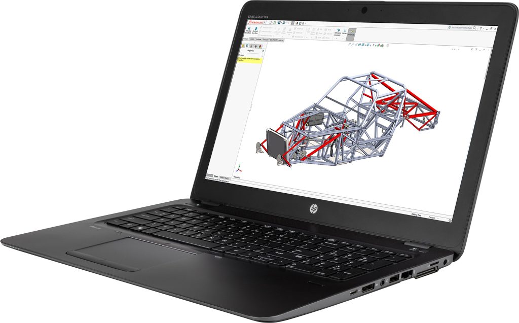 لپ تاپ اچ پی زدبوک HP Zbook 15U G4 پردازنده i7 نسل هفتم گرافیک AMD